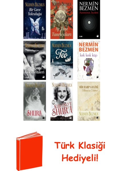 Nermin Bezmen 9 Kitap Seti + Türk Klasiği Hediye