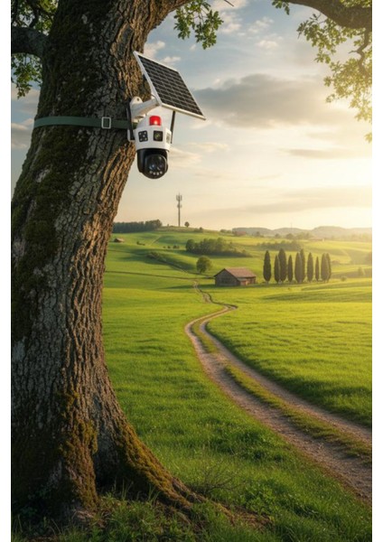 Okam 6010 4g E Sim Özellikli Solar 10X Optik Zoom Kamera modelleri