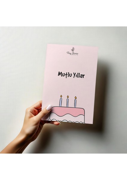 Doğum Günü Motto Kartı Kartpostal - 3 Adet fiyatları