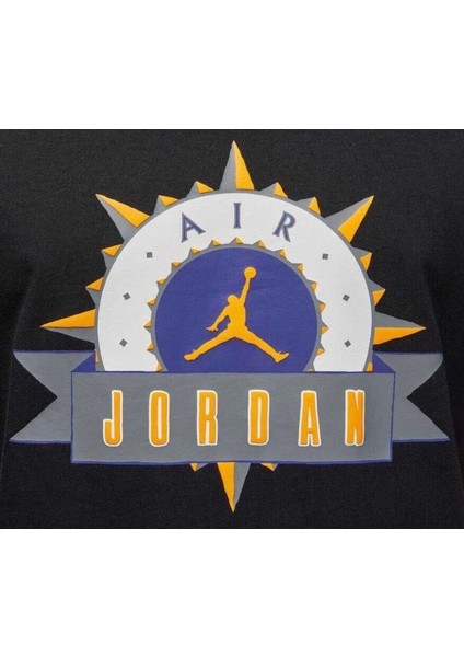Air Jordan Flight Mvp Logo Men's T-Shirt 'black' Siyah Erkek T-Shirt fırsatları