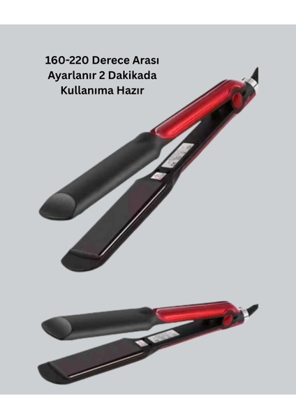 Profesyonel Titanyum Saç Düzleştirici – Ayarlanabilir Isı ve Hızlı Isınma Özellikli fiyatları