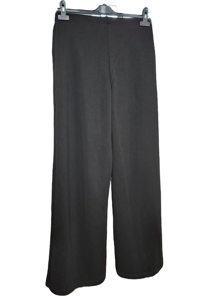 Kadın Siyah Eşofman - Geniş Paça - Cepli - Yüksek Kalite modelleri