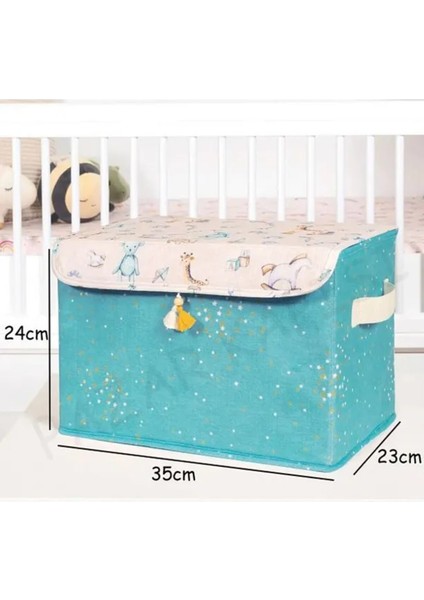 Alasbaby Çok Amaçlı Kapaklı Kutu Düzenleyici Maxi (Mavi) 35X24X23 modelleri