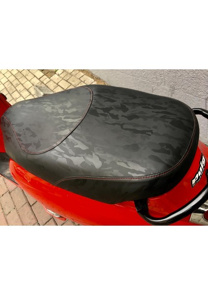 Akdeniz Sele Kaplama Fiddle 3 125 Mat Kamuflaj Lastikli Sele Kılıfı