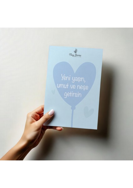 Doğum Günü Motto Kartı Kartpostal - 3 Adet