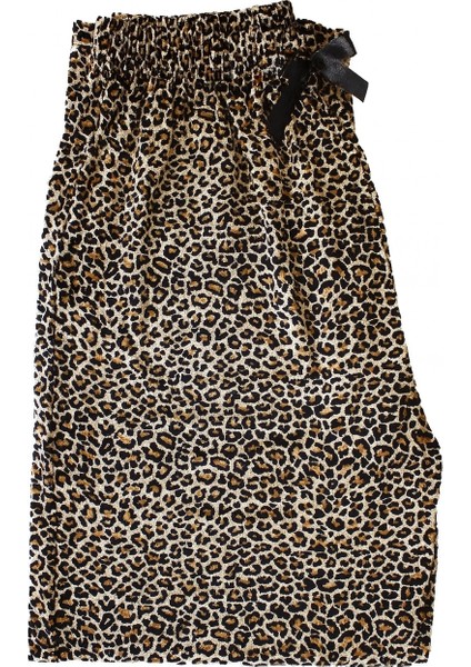 Büyük Beden Pijama Altı Leopar Desenli Lüx Uzun Modal Kumaş Modern Kaliteli Estetik fiyatları