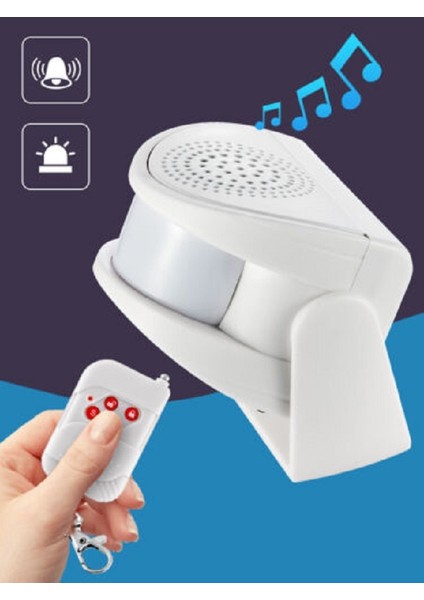 Kablosuz Iç Mekan Hareket Sensörlü Kapı Zili Mağaza Ziyaretçi Uyarı Zil Alarmı Hırsız Alarmı 2 Kontrollü