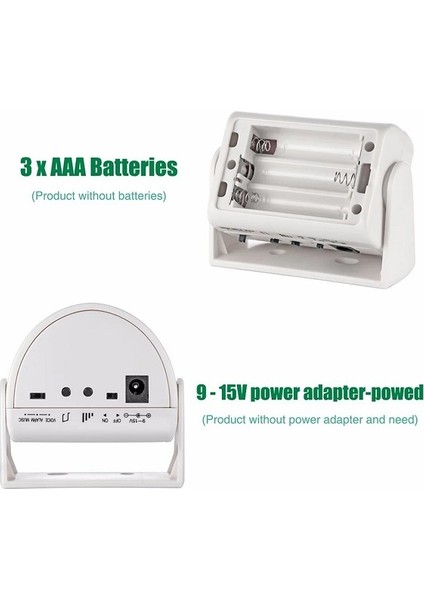 Kablosuz Iç Mekan Hareket Sensörlü Kapı Zili Mağaza Ziyaretçi Uyarı Zil Alarmı Hırsız Alarmı 2 Kontrollü fiyatları