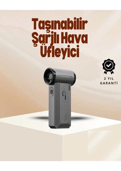 Yüksek Hızlı Kablosuz El Tipi Hava Üfleme Temizlik Cihazı