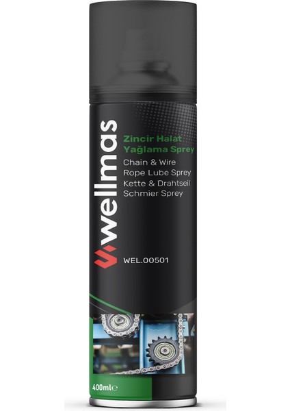 Zincir Halat Yağlama Spreyi