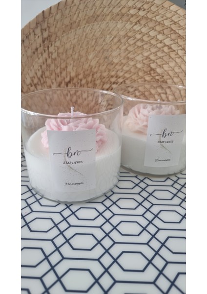 Şakayık Çiçekli Soyavaks Vazo Mum fırsatları