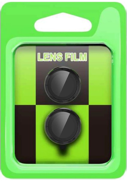 Samsung Galaxy A07 Raze Metal Kamera Lens - SIYAH-(5796)