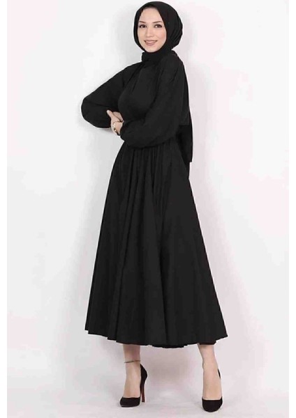 Terikoton Tesettür Elbise
