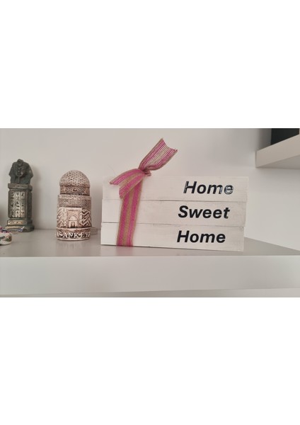 Home Sweet Home Yazılı Dekoratif Obje fiyatları
