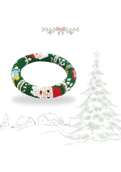 Yılbaşı Temalı Noel Baba Bilezik