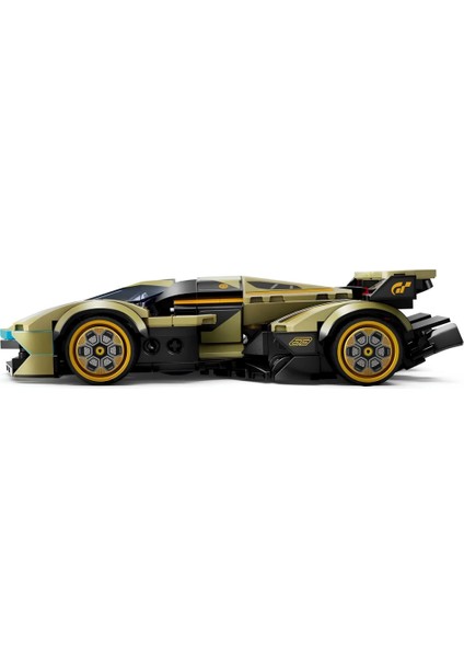 LEGO Speed Champions Lamborghini Lambo V12 Vision Gt Süper Araba 76923 modelleri