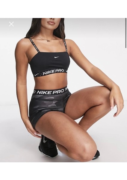 Pro Indy Women's Light-Support Padded Bandeau Sports Bra Siyah Kadın Sporcu Sütyeni fiyatları