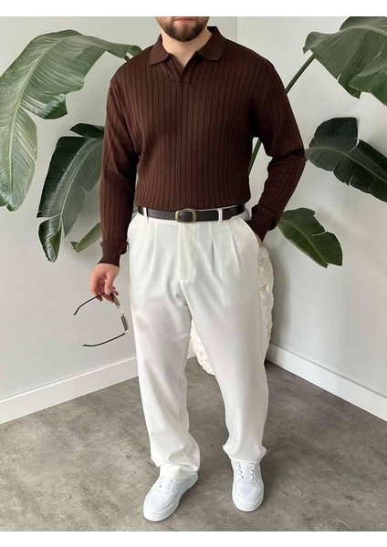 V Polo Yaka %100 Pamuk Kazak fiyatları