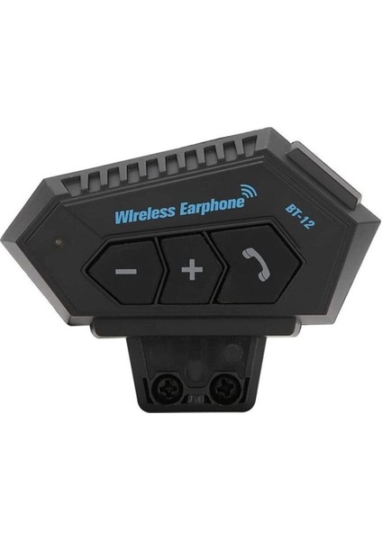 BT12 Bluetooth 5.0 Motorsiklet Interkom Mikrofonlu Kulaklık Kask Bluetooth Kulaklık modelleri