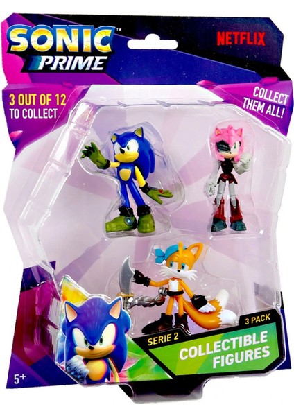 Sonic Prime 3'lü Figür Seri 2 Blister Asorti fiyatları