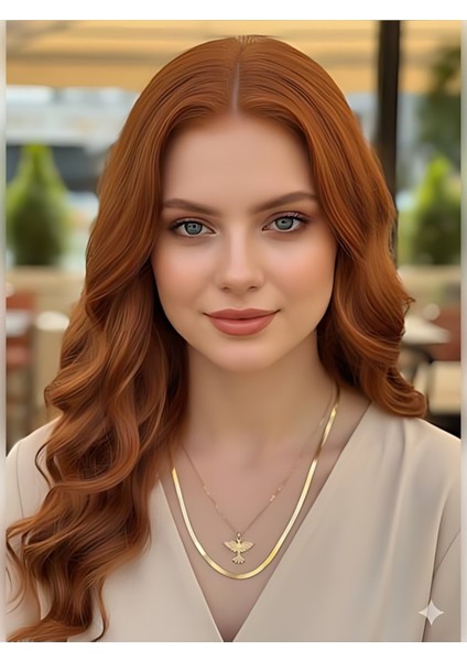 Kadın Italyan Zincir Anka Kuşu Ikili Kombin Kolye fiyatları