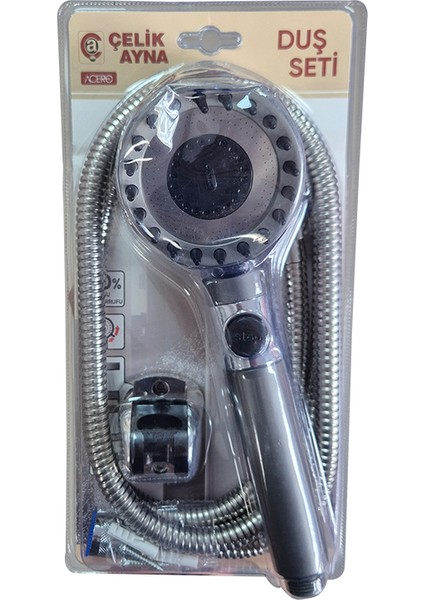Masaj Taraklı Aç-Kapa / 3 Fonksiyonlu Duş Seti (30191)