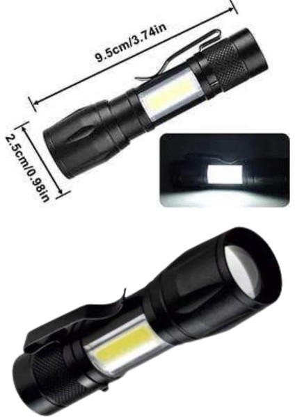 Wizard Uzun Menzilli Şarjlı El Feneri Uzun Ömürlü LED Işık Lamba modelleri