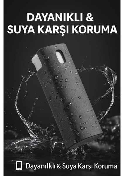 Özel Losyonlu Telefon,Tablet, Araç Ekranı İçin Kendiliğinden Spreyli Ekran Temizleme Süngeri