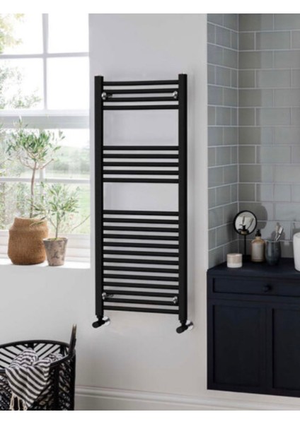 500X1200MM Siyah Standart Modern Duvar Askılı Havlupan