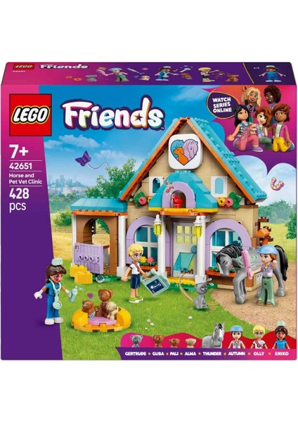 LEGO Friends At ve Evcil Hayvan Veteriner Kliniği 42651 indirimleri