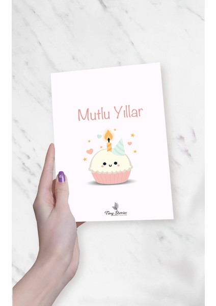 Doğum Günü Motto Kartı Kartpostal - 2 Adet