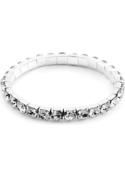 Kadın Çelik Işıltılı Silver Bileklik fiyatları