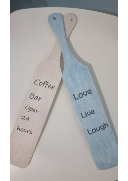 Ahşap Yazılı Dekoratif Duvar Süsü