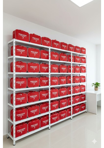 Afet Acil Durum Ilk Yardım Deprem Çantası Seti 102 Parça