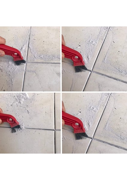 2 Boyutlu Çelik Uçlu Derz Kazıyıcı ve Fırça - 22 cm Fayans Arası Temizlik ve Sökme Aparatı 716048 fırsatları