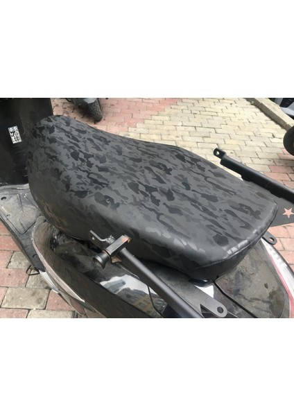 Akdeniz Sele Kaplama Yeni Activa 125 Mat Kamuflaj Sele Kılıfı modelleri