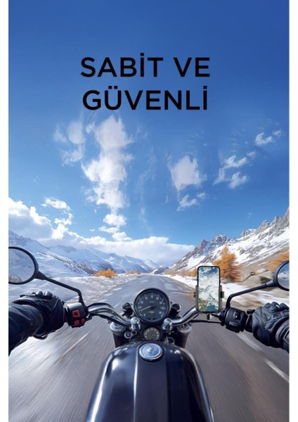 062 Siyah Plastik Bisiklet , Scooter, Atv Motosiklet Telefon Tutucu fiyatları