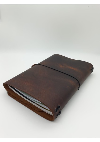 Hakiki Deri A5 Defter Kabı - Kılıfı – El Yapımı - Kişiselleştirilebilir fiyatları