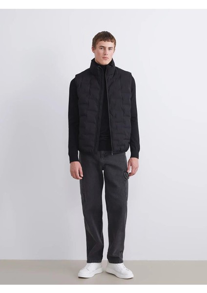 Standart Kalıp Dik Yaka Erkek Şişme Yelek (W5) fiyatları