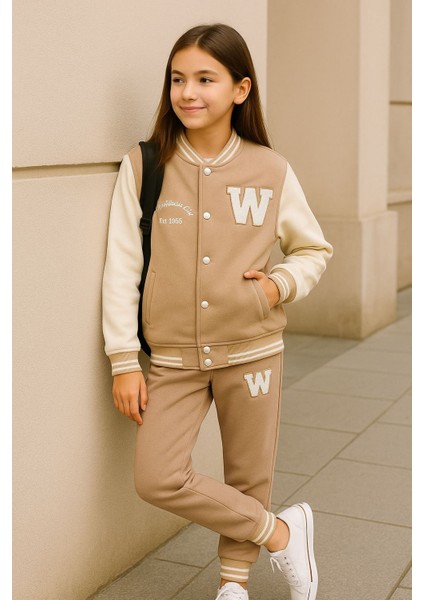 Çıtçıt Hırkalı Polar Kız Alt Üst Takım