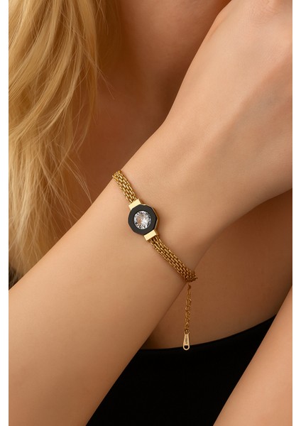 Kadın Noir Shine Aytaşı Bileklik