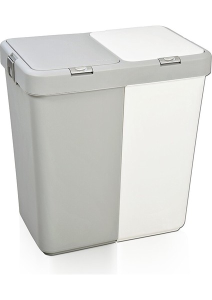 Çok Amaçlı Çift Bölmeli 80 Litre Çamaşır - Kirli Sepeti
