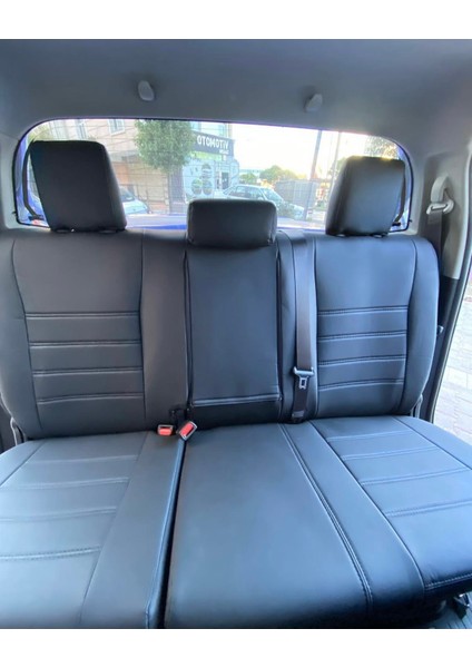 Toyota Hilux Deri -ÖZEL DİKİM- Oto Koltuk Kılıfı modelleri