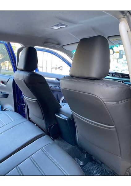 Toyota Hilux Deri -ÖZEL DİKİM- Oto Koltuk Kılıfı fırsatları