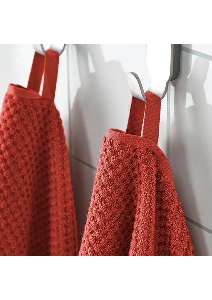 Gulvıal El Havlusu Kırmızı Kahverengi 30 x 30 cm fırsatları