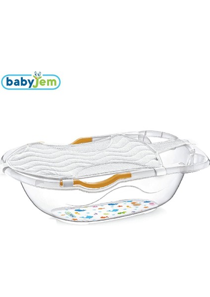 Bebek Havlu Banyo Filesi Beyaz