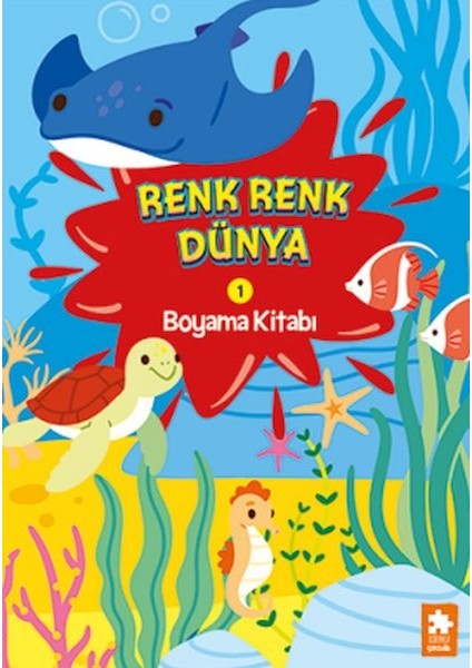Renk Renk Dünya Boyama Kitabı 1
