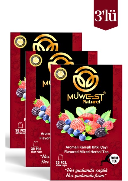 Naturel Bitki Çayı 3'lü Set