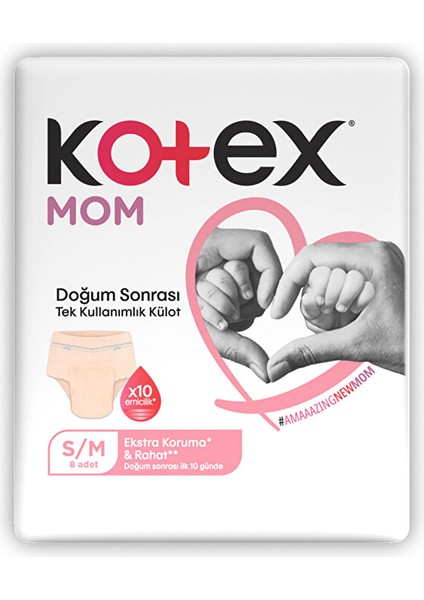 Mom Doğum Sonrası Emici Külot S/m (8x6) 1 Adet