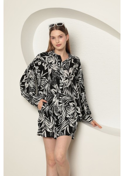 Desenli Şortlu Takım modelleri